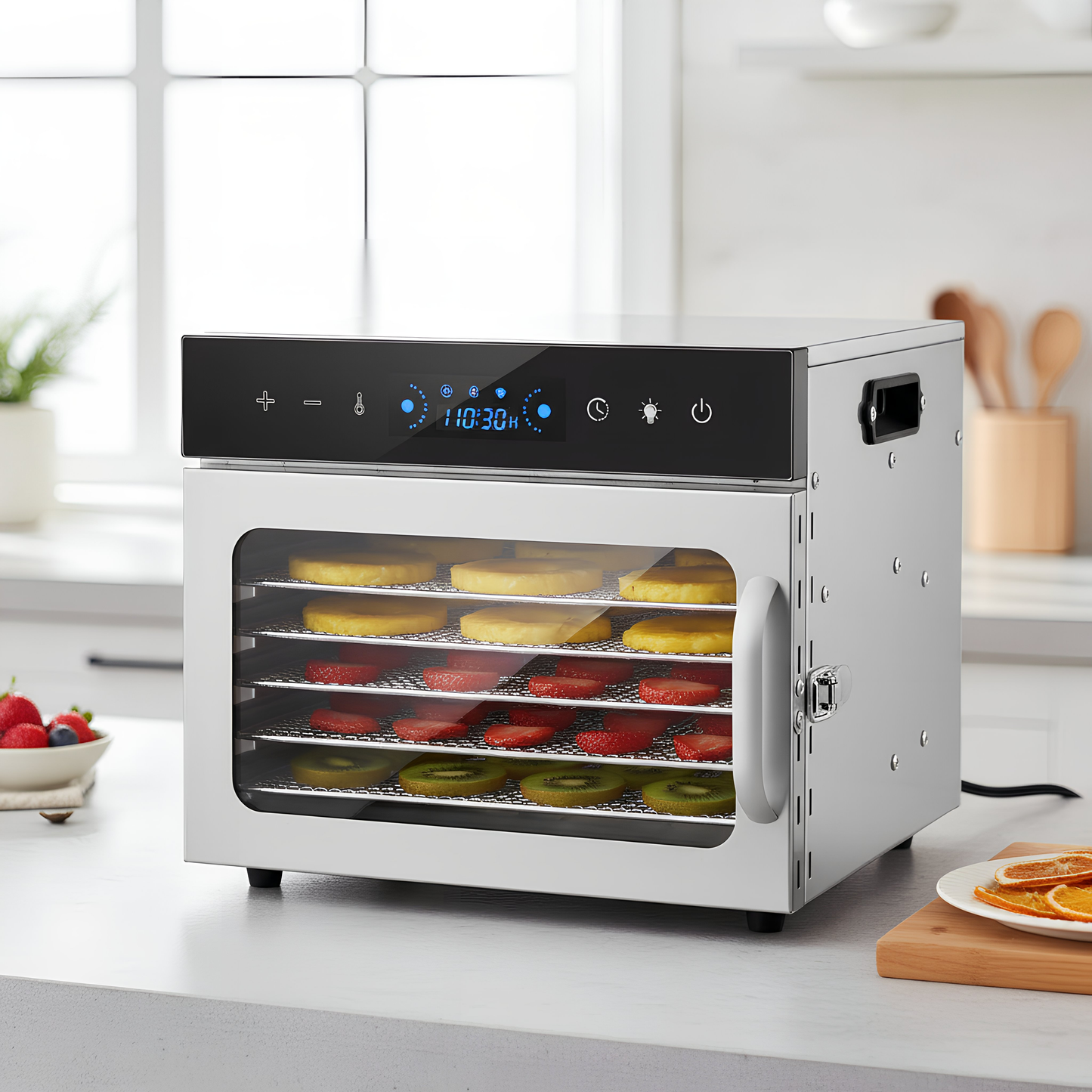 Déshydrateur alimentaire 6 plateaux – MegaDry 1800 | DA-6-MDP1800