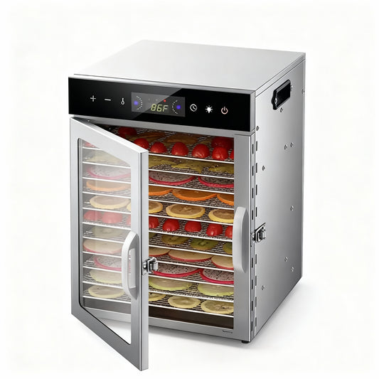 Déshydrateur alimentaire 12 plateaux – MegaDry Plus 1800 | DA-12-MDP1800